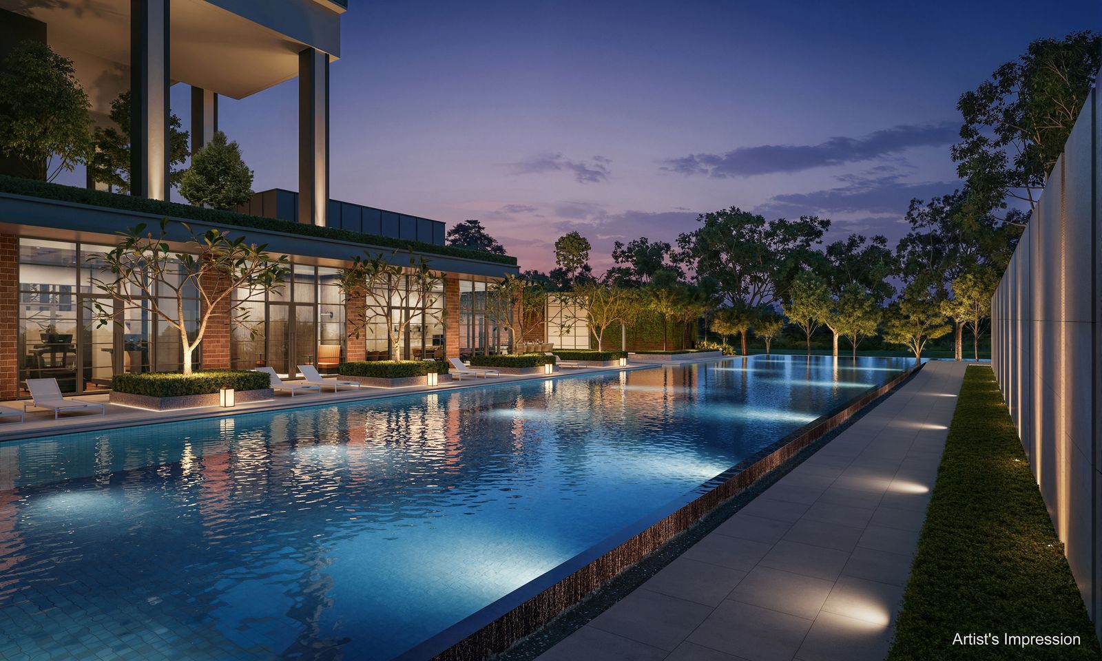 Hudson Place Residences 50m pool new launch condominium District 5 one-north Queenstown Singapore