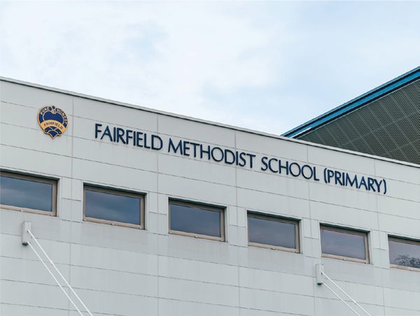 Fairfield Methodist Primary School near Hudson Place Residences 6 mins cycle